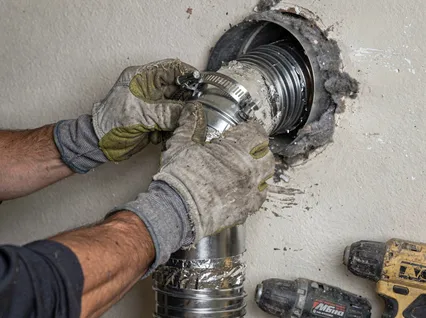 Dryer Vent Hose Installation in Palm Coast