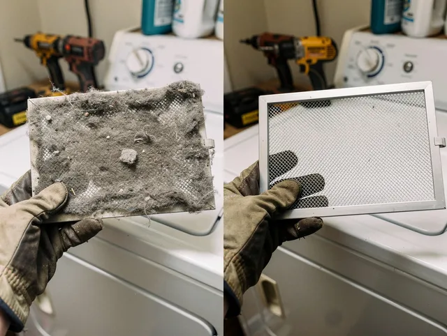 Professional lint trap cleaning by Palm Coast Dryer Vent Cleaning in Palm Coast