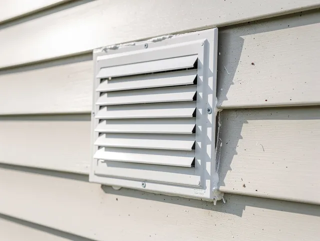 Expert vent cover replacement by Palm Coast Dryer Vent Cleaning in Palm Coast