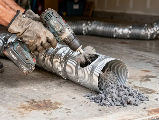 Professional duct cleaning by Palm Coast Dryer Vent Cleaning in Palm Coast
