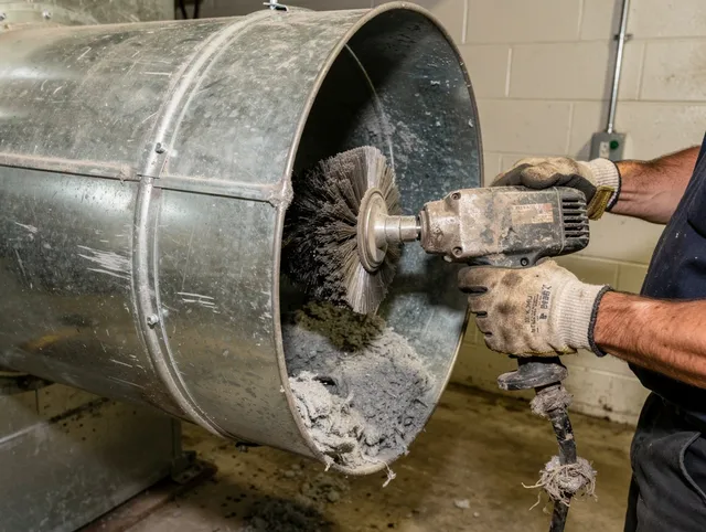 Industrial-grade dryer vent cleaning by Palm Coast Dryer Vent Cleaning in Palm Coast